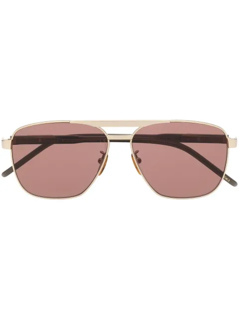 Gucci Eyewear tinted pilot-frame sunglasses