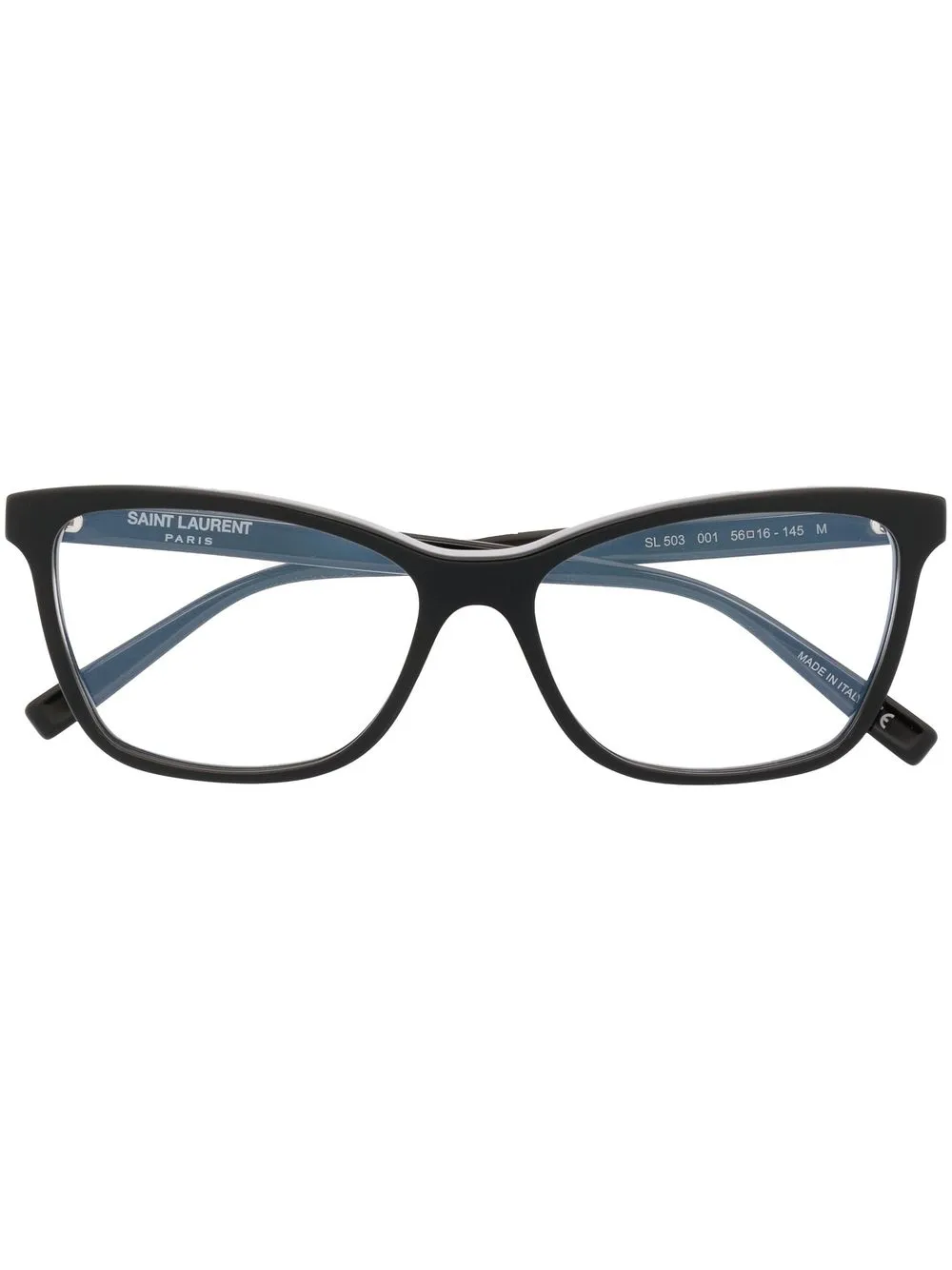 

Saint Laurent Eyewear lentes SL503 con armazón cat eye - Negro