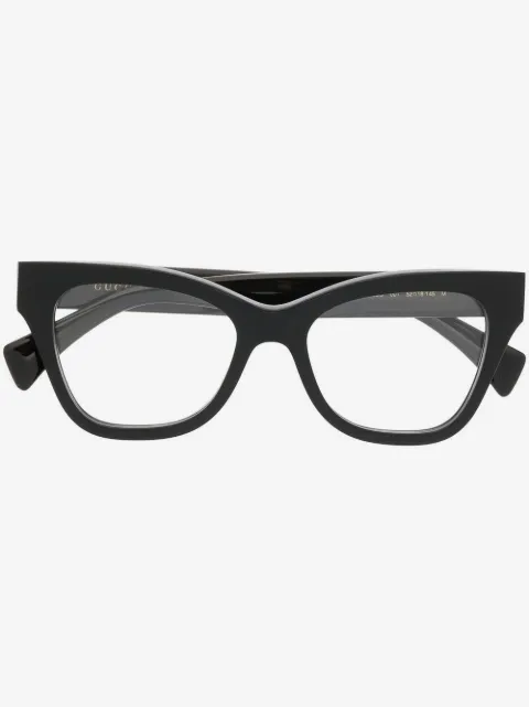 Gucci Eyewear lentes con armazón cat eye
