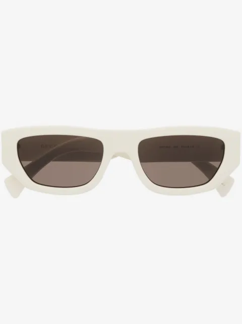 Gucci Eyewear Zonnebril met rechthoekig montuur