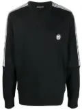 Michael Kors logo-patch sweatshirt - Black