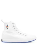 Marcelo Burlon County of Milan contrast-sole high-top sneakers - White