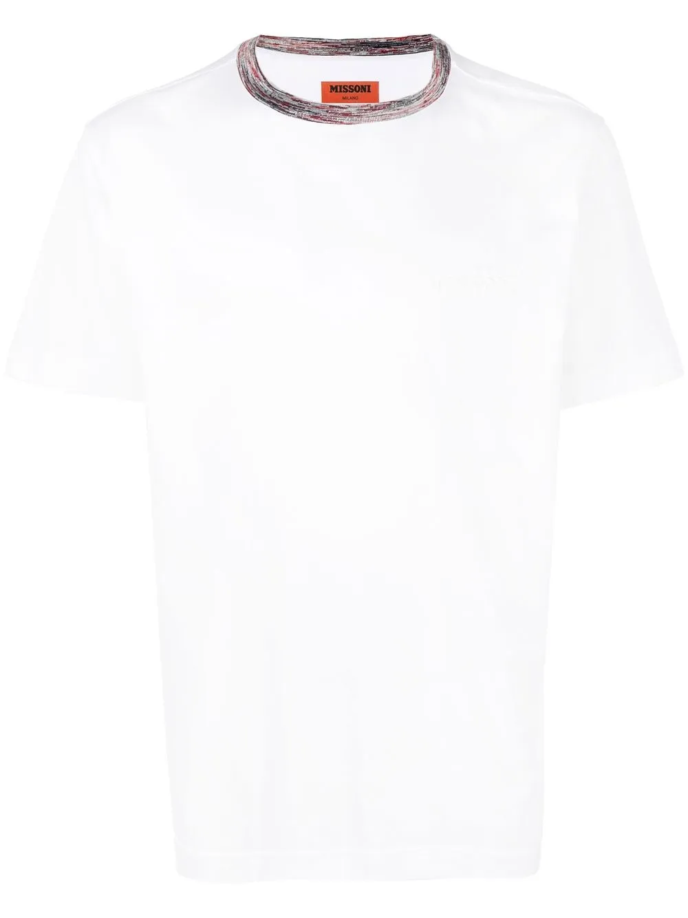 

Missoni playera con logo bordado - Blanco