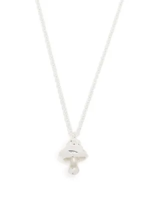 AMBUSH Epoxy Amblem チャーム ネックレス AMBUSH Epoxy Amblem チャーム ネックレス | シルバートーン | FARFETCH JP