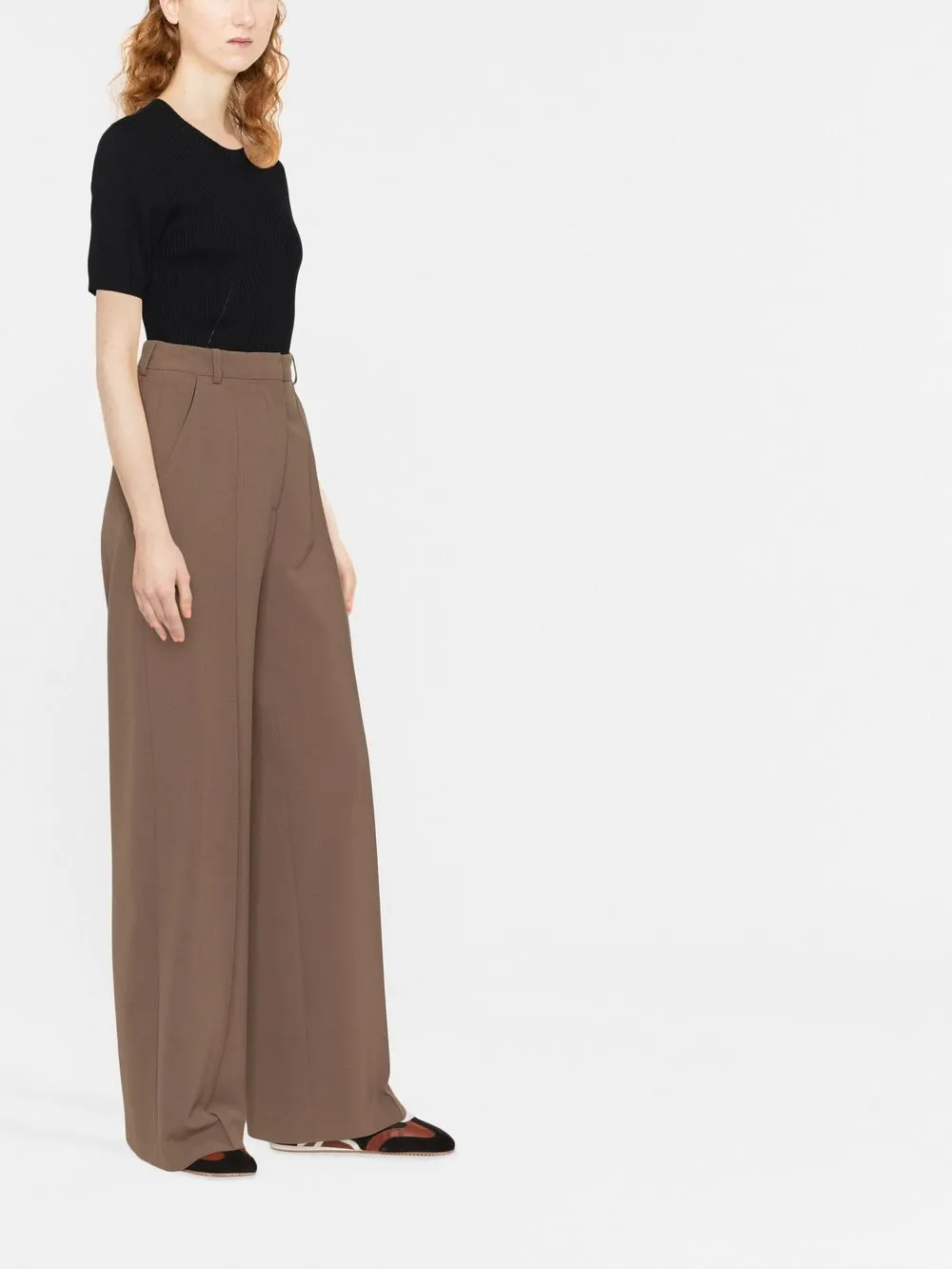 Wolford Ribgebreide top - Zwart
