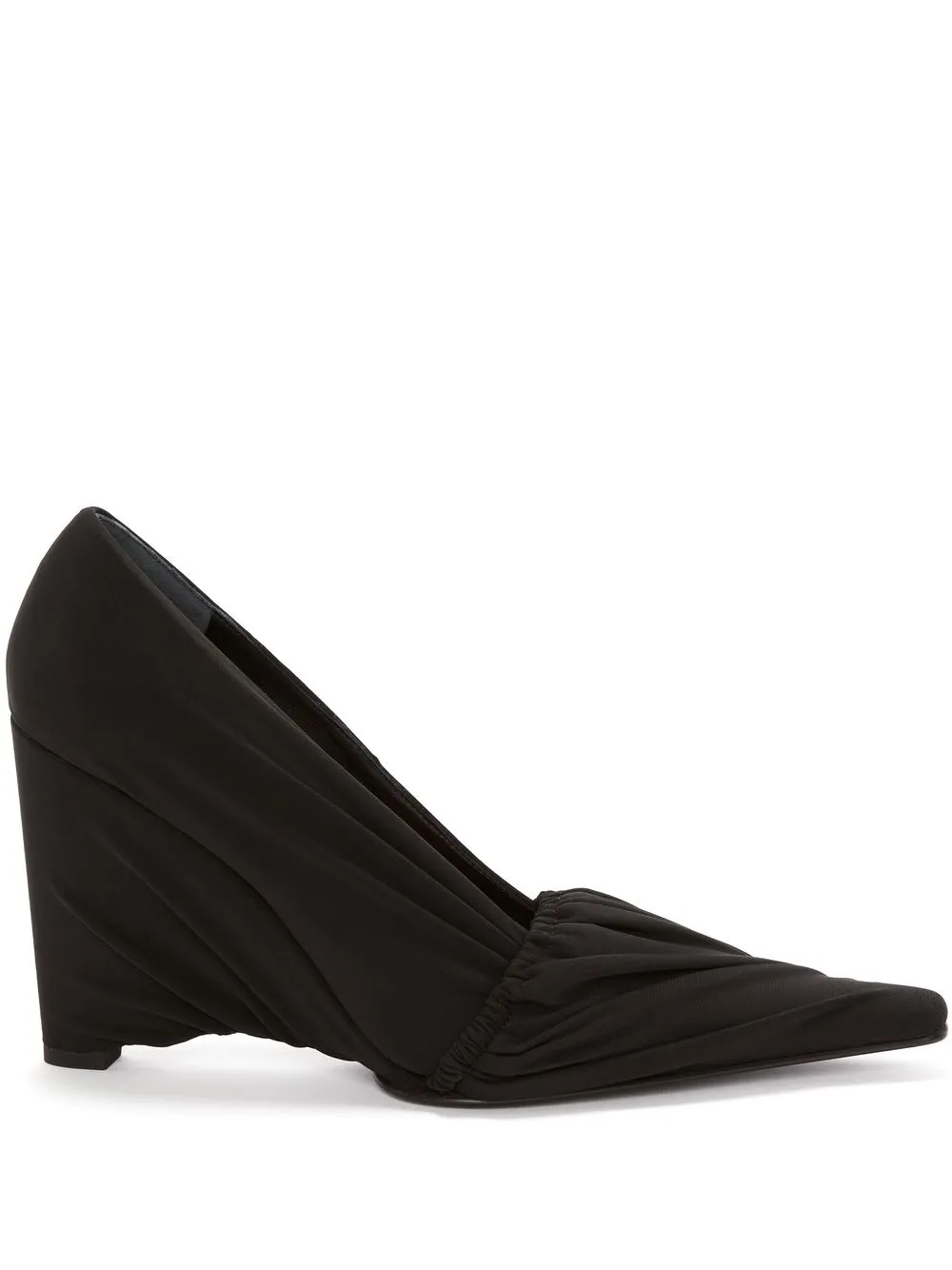 

JW Anderson zapatillas Wrap con puntera en punta - Negro