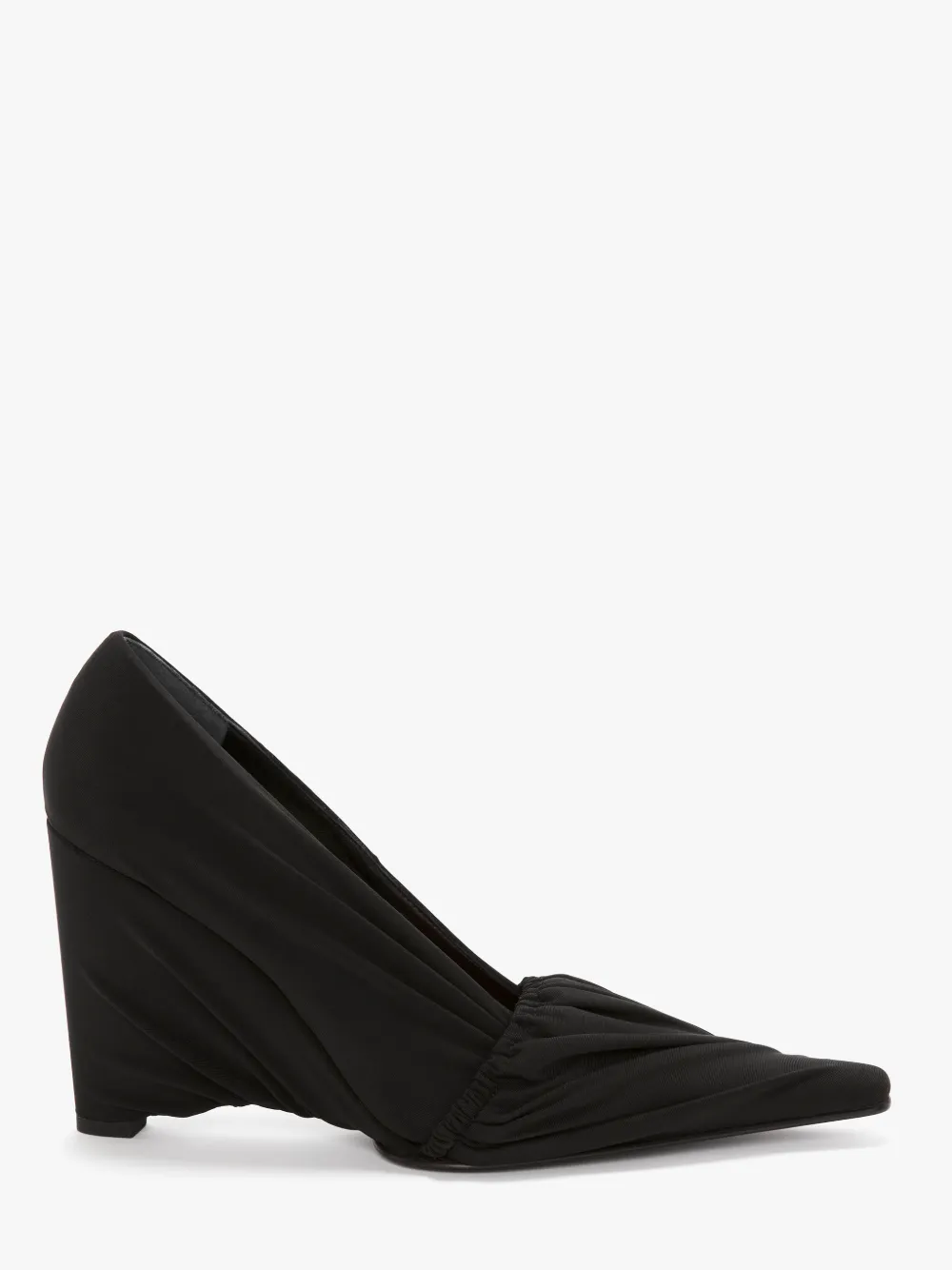WRAP WEDGE HEEL PUMPS in black JW Anderson