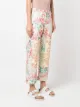 Collina Strada floral-print cropped trousers