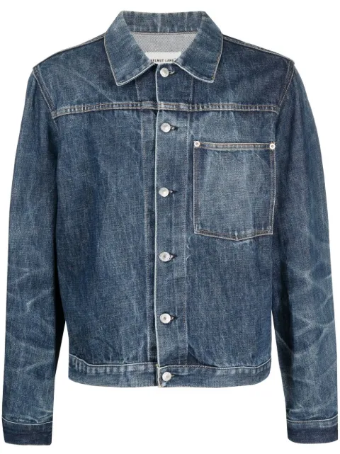 Helmut Lang Pre-Owned 1990s buttoned denim jacket
