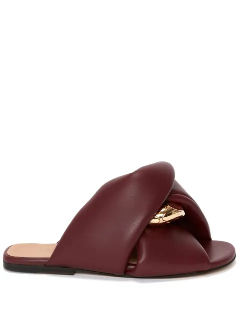 JW Anderson Chain Twist faux-leather sandals