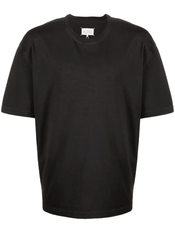 汚有Maison Margiela Stitch Detail T-Shirts-