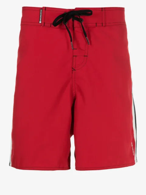 Osklen Bermuda de praia com listras