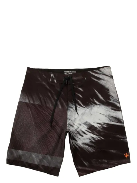 Osklen Palm Leaf Noise swim shorts