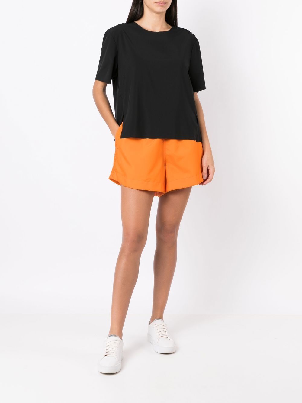 Osklen Shorts met trekkoord - Oranje