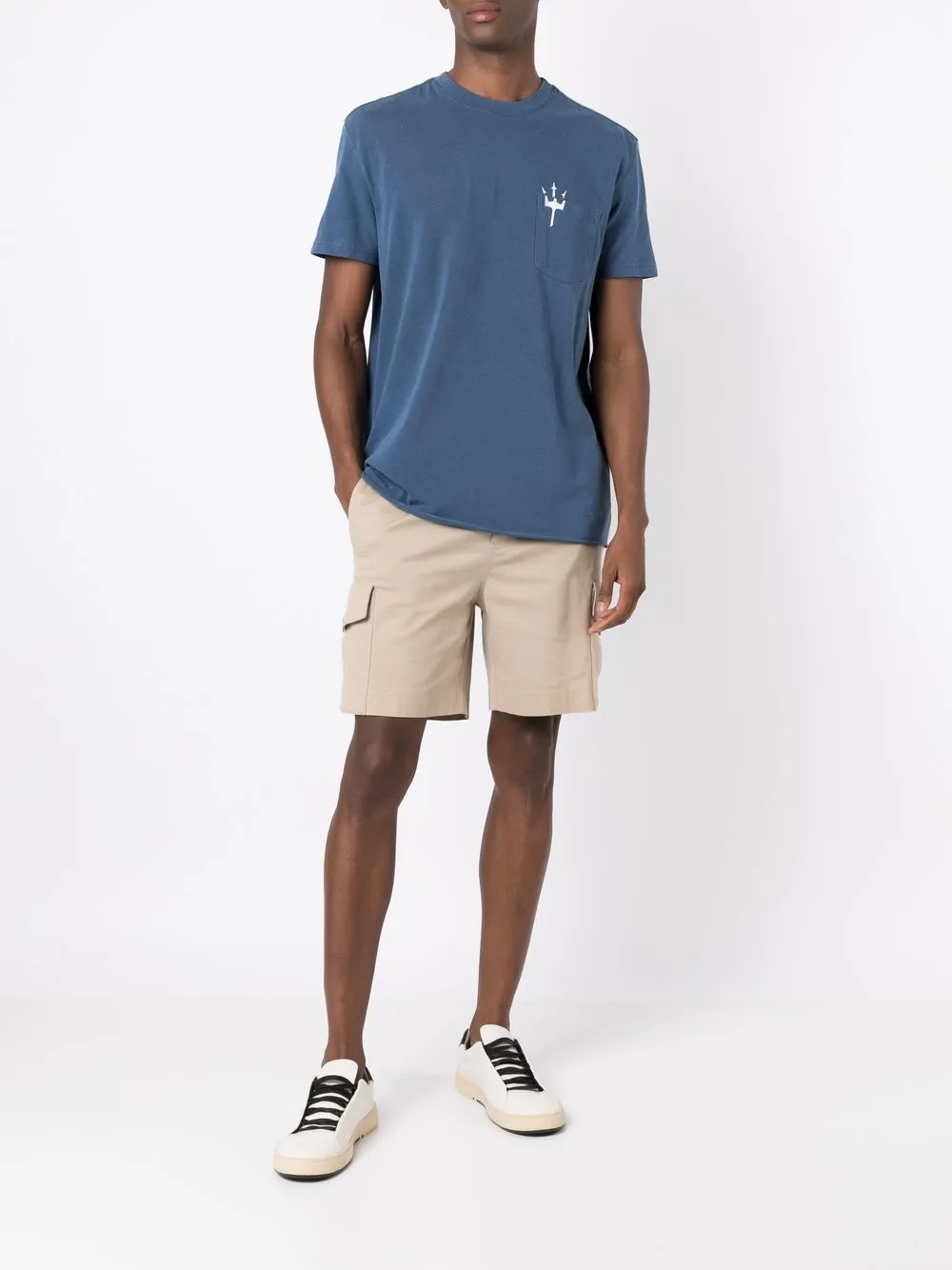 Osklen T-shirt met ronde hals - Blauw