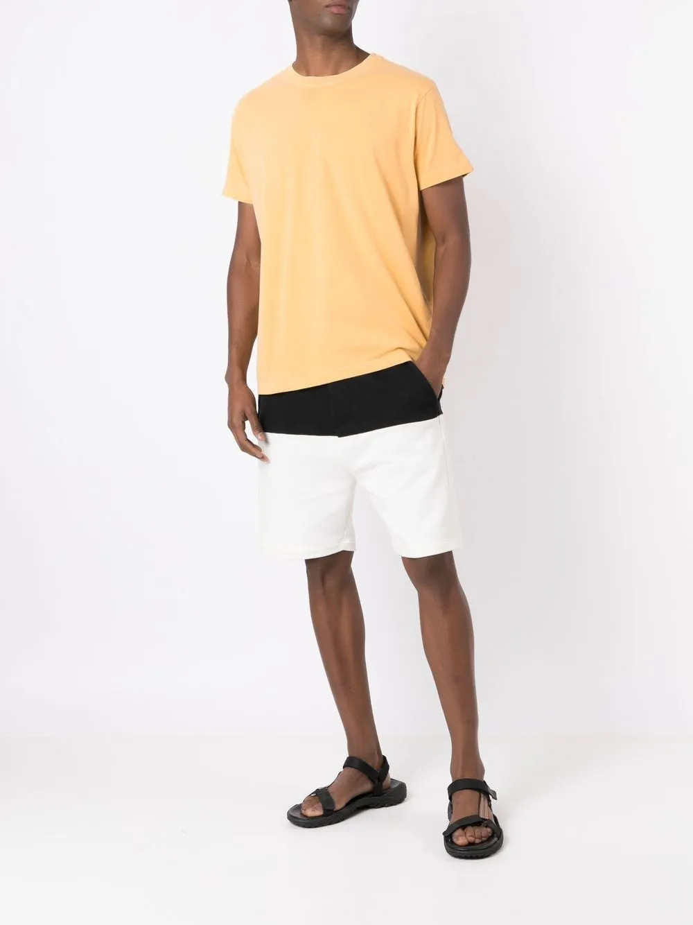 Osklen T-shirt met ronde hals - Geel