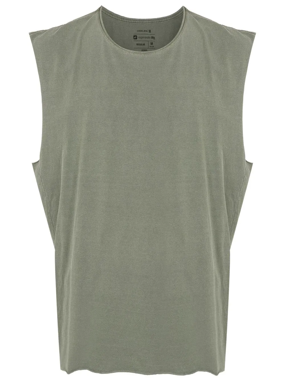 

Osklen round-neck sleeveless T-shirt - Green