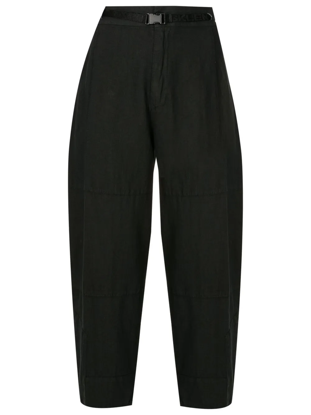 Osklen high-waisted trousers – Black