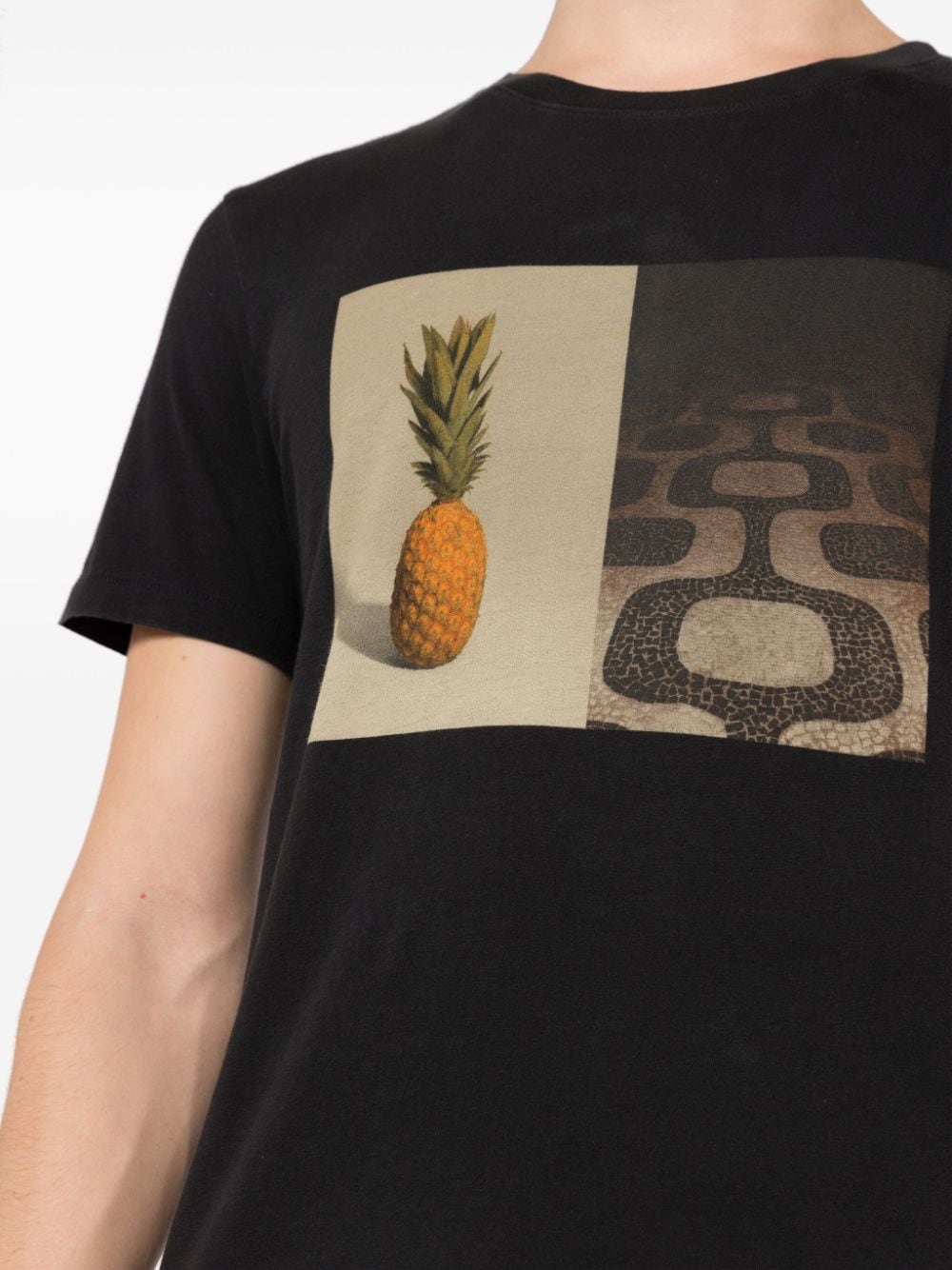 Osklen T-shirt met print Zwart