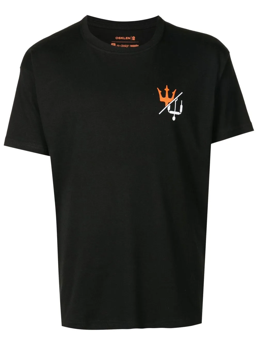 

Osklen logo-print cotton T-shirt - Black