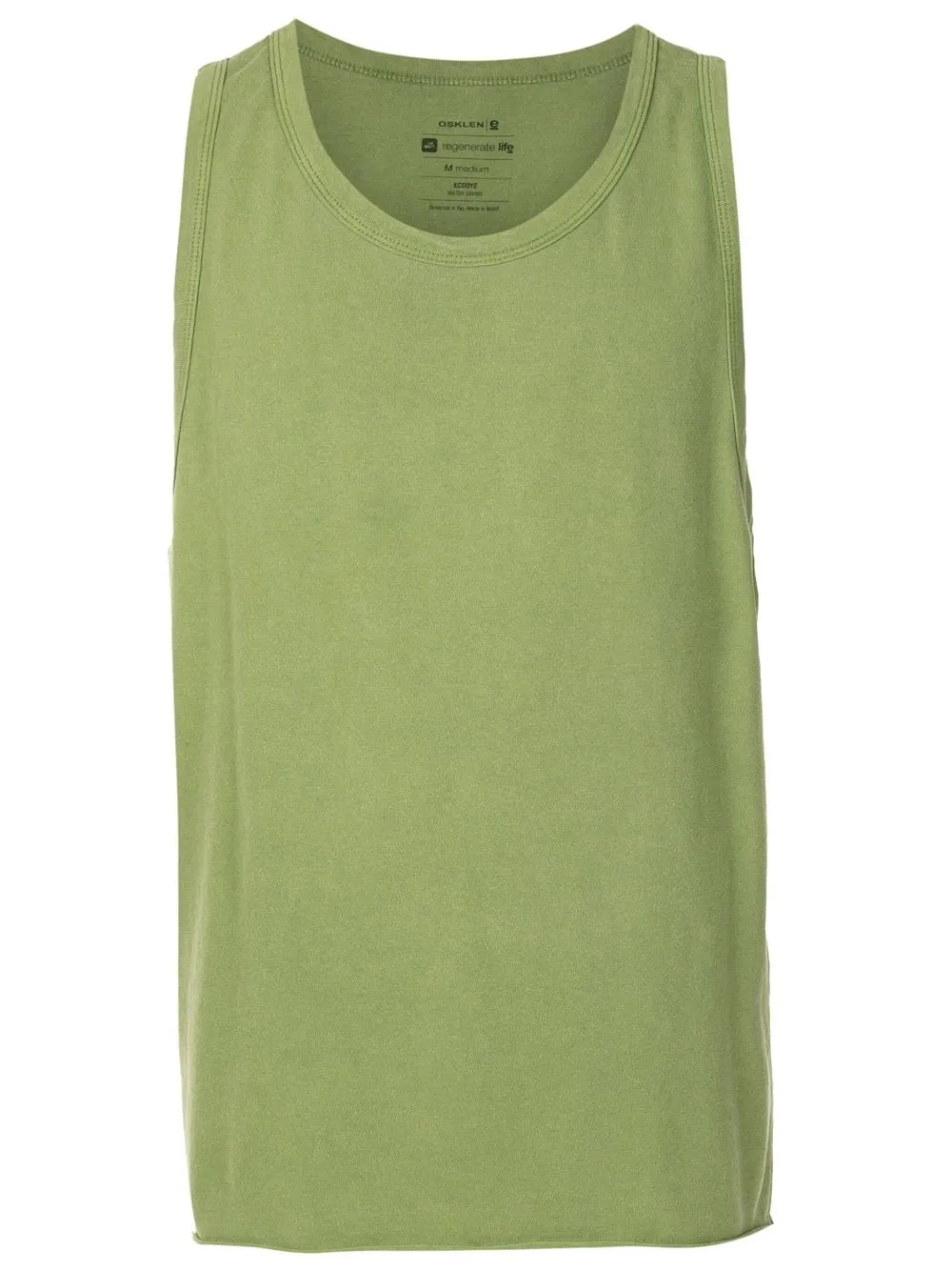

Osklen sleeveless cotton T-shirt - Green