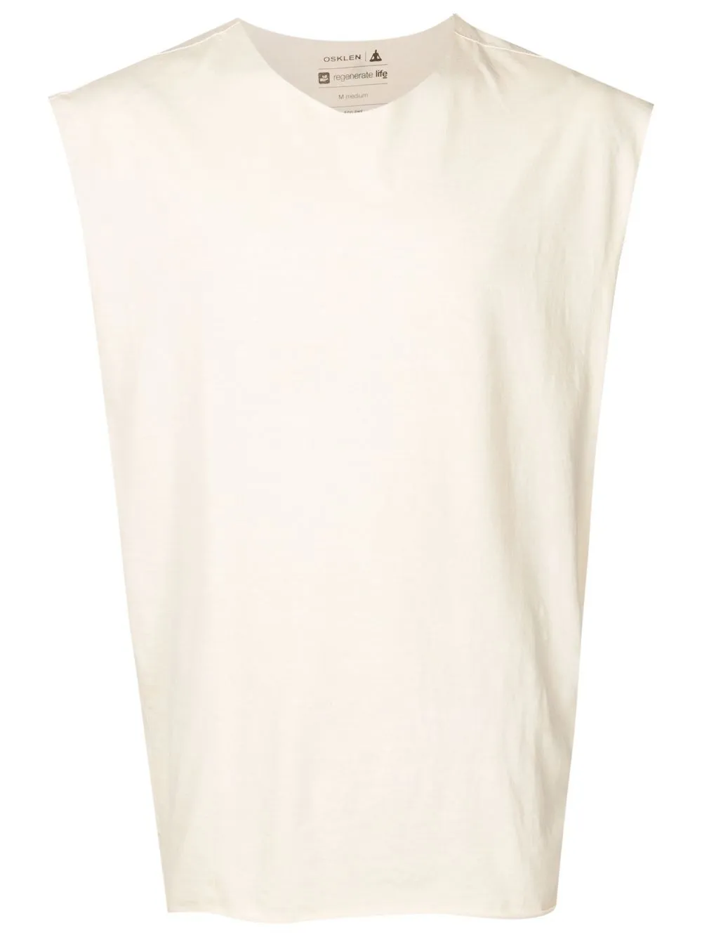 

Osklen sleeveless vest T-shirt - Neutrals