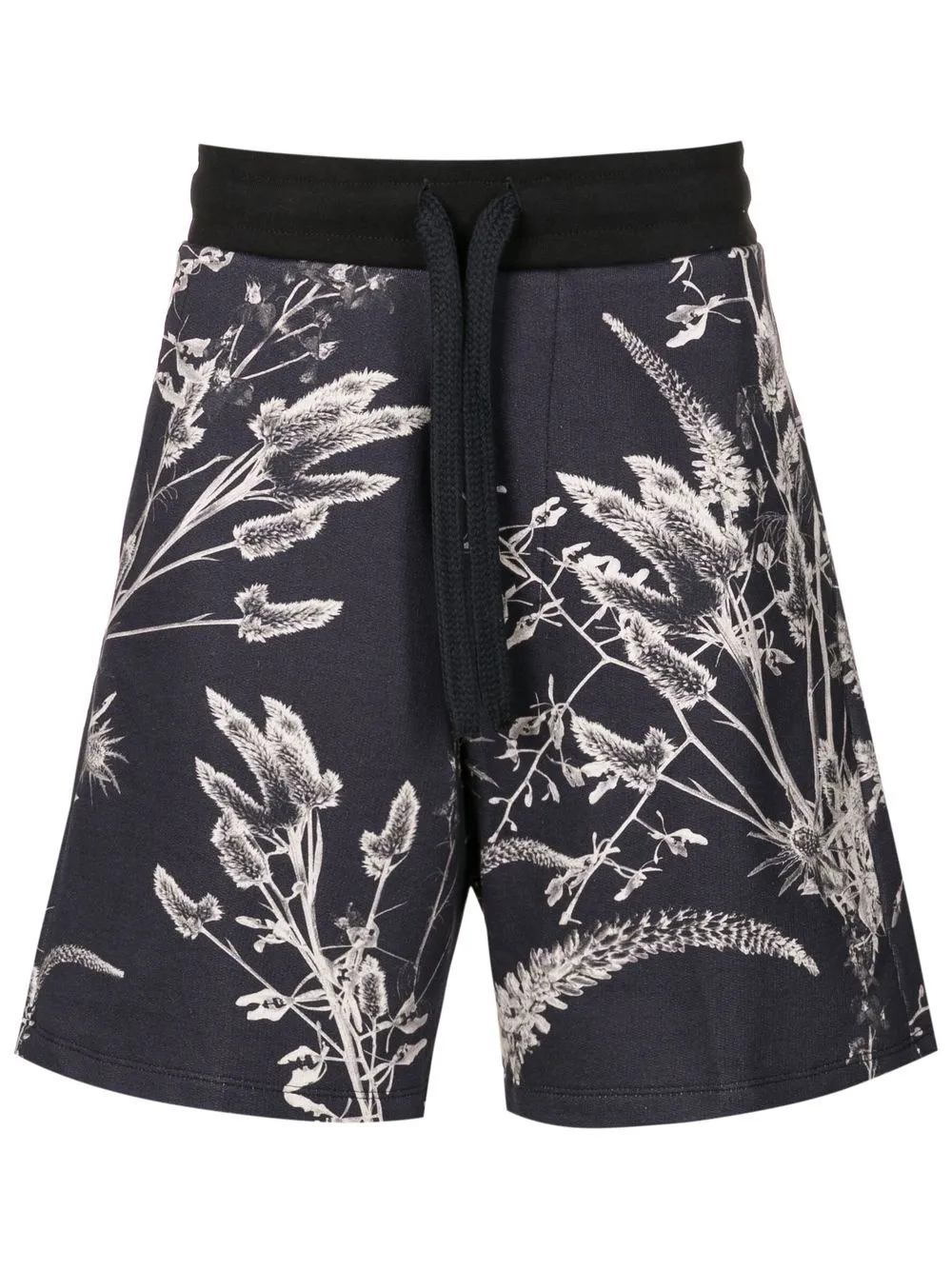 

Osklen floral-print track shorts - Black