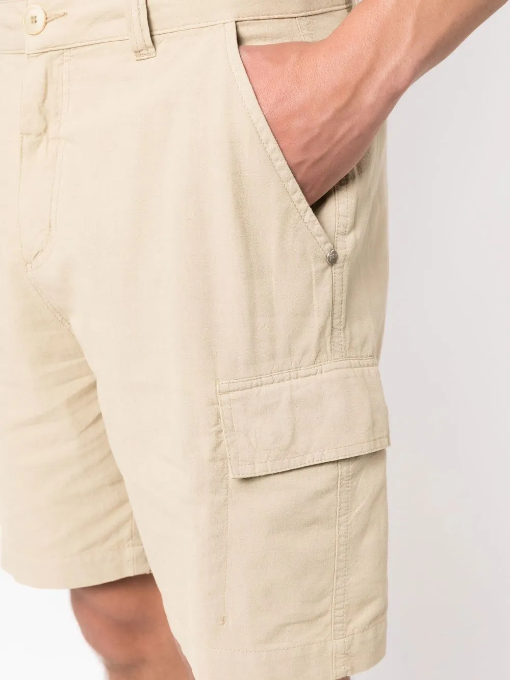 Osklen Knee-length Cargo Shorts In Neutrals