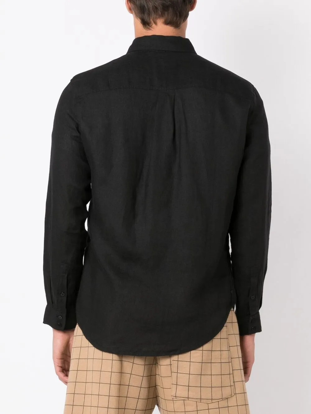 Osklen Buttoned-up Long-sleeved Shirt In Black