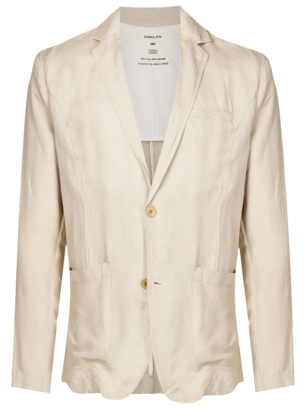 

Osklen single-breasted blazer - Neutrals