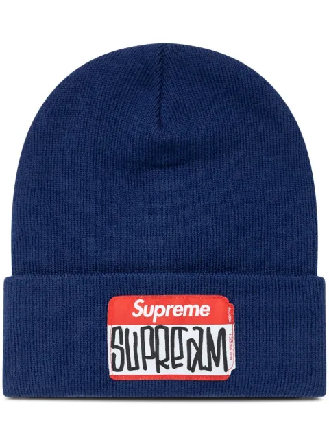 Supreme Gonz Nametag Beanie - Farfetch