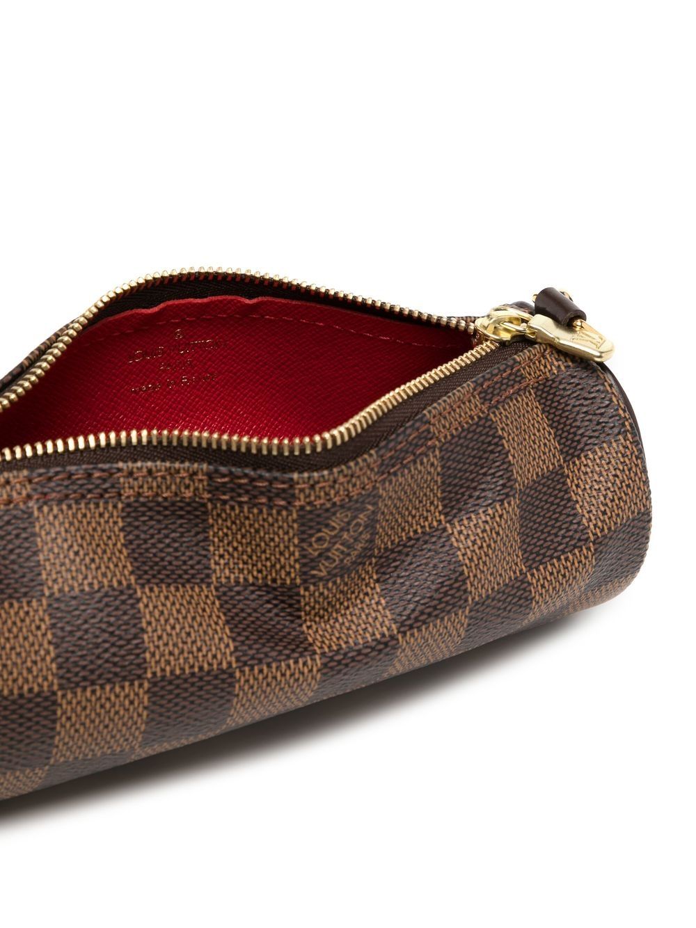 Pre-owned Louis Vuitton 2000s Papillon Pouch In Brown | ModeSens