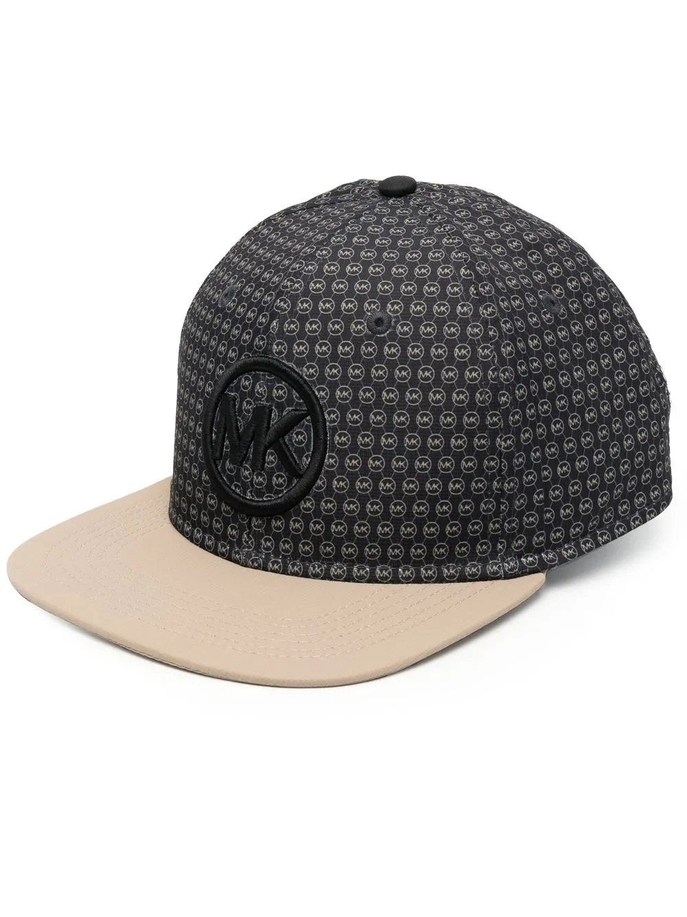 

Michael Kors MK-logo monogram cap - Black