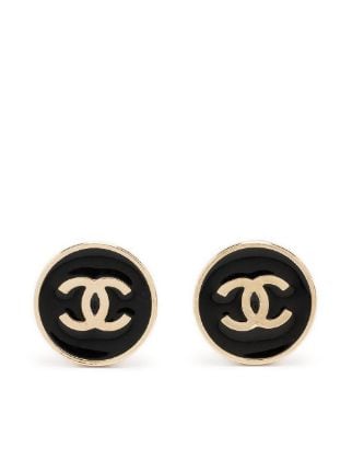1995 CC clip-on earrings