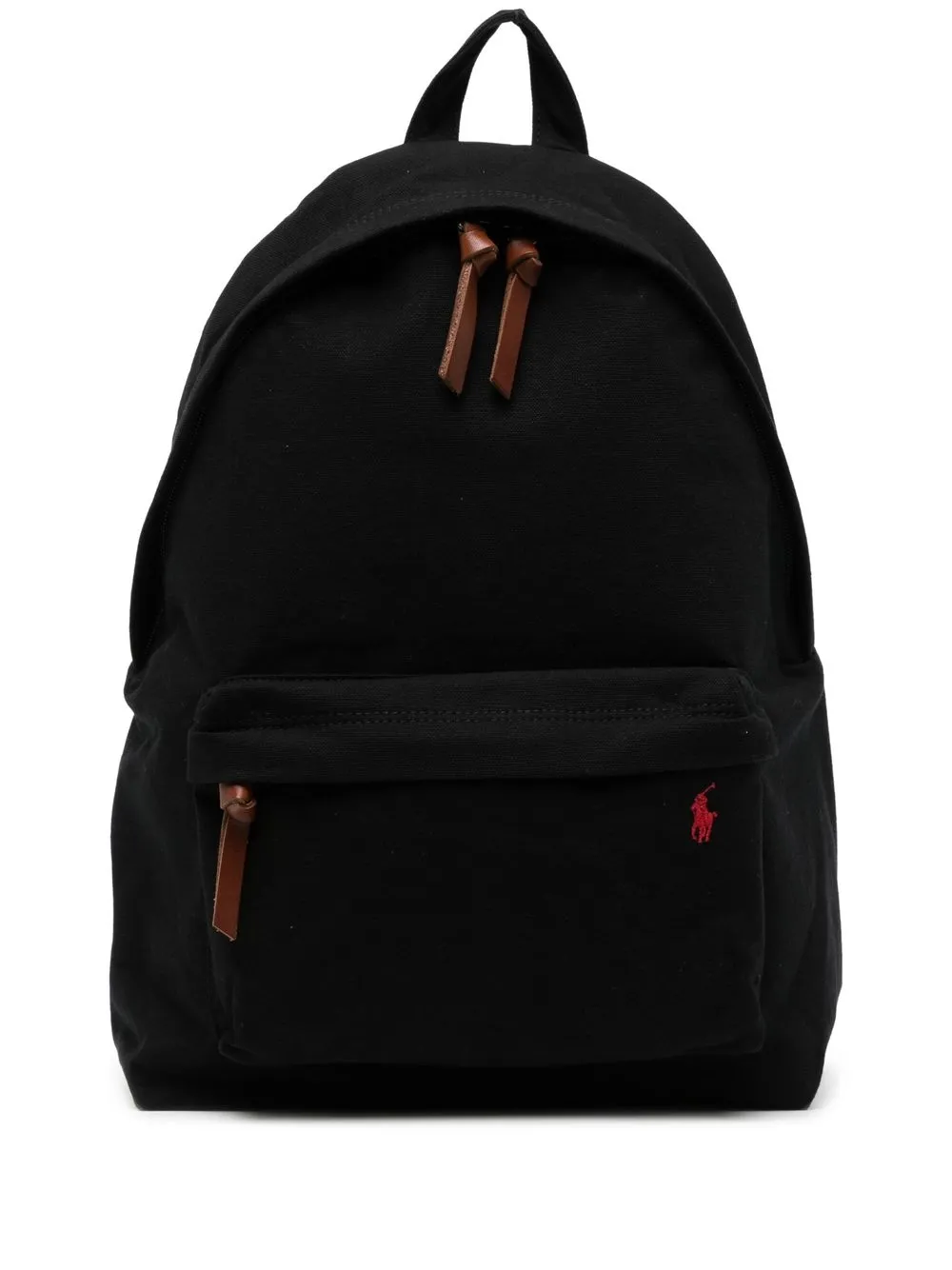 

Polo Ralph Lauren logo-embroidered canvas backpack - Black