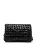 Officine Creative woven crossbody bag - Black