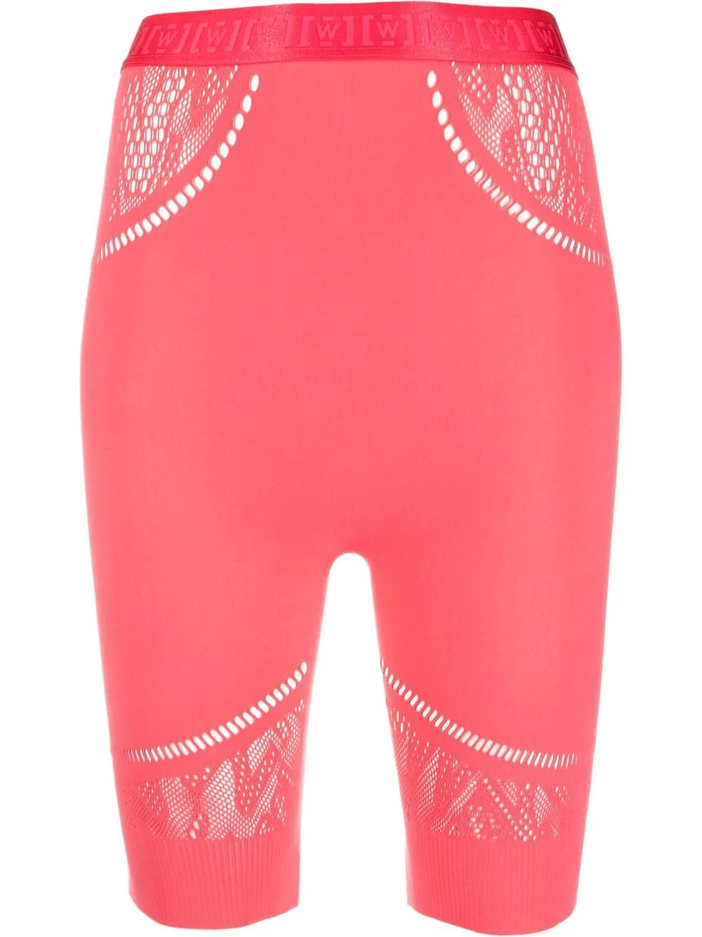 

Wolford shorts biker Sporty Logo - Rojo