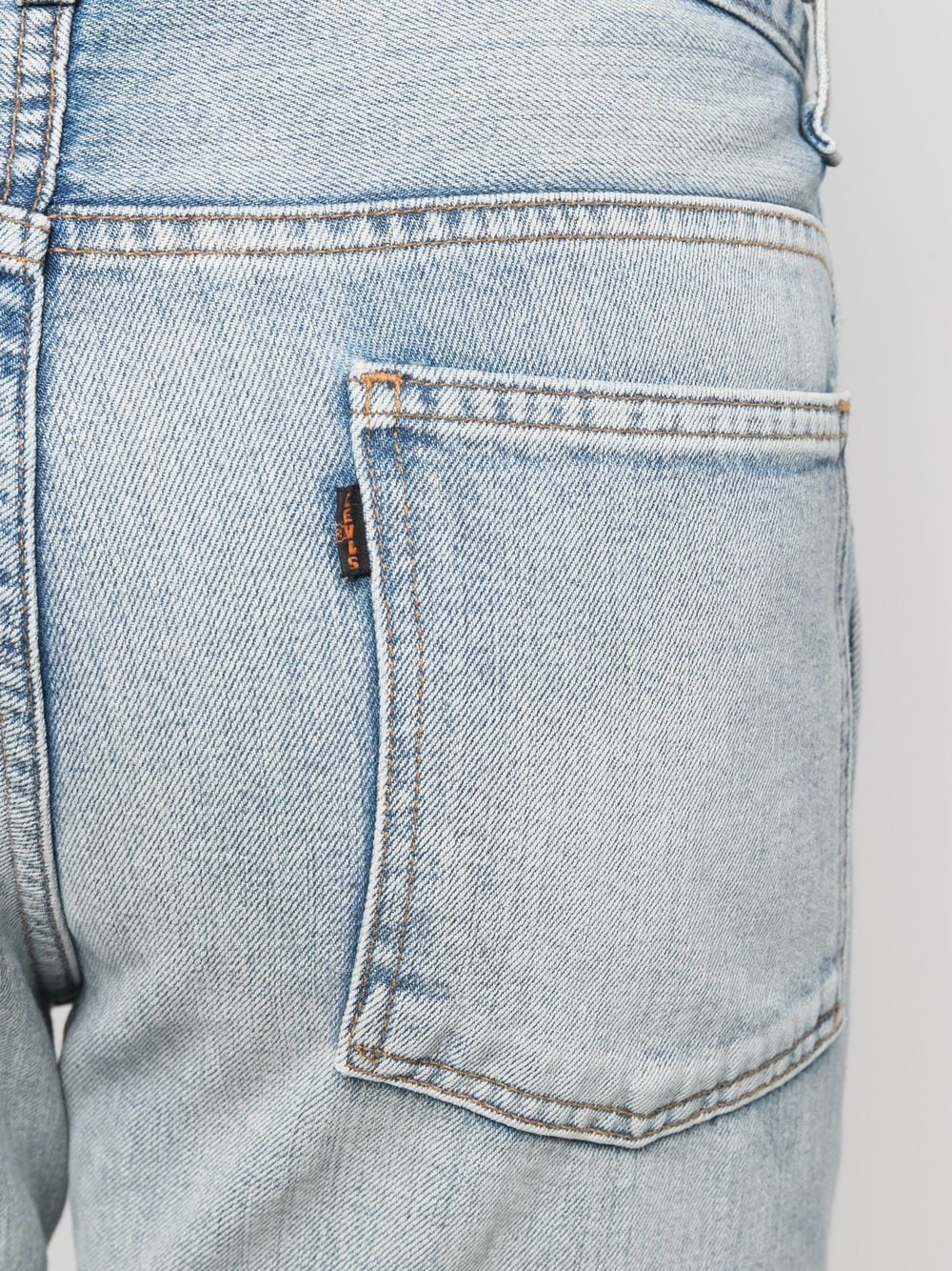 Shop Levi's Light-wash Slim-cut Jeans In Blue