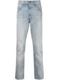 Levi's: Made & Crafted light-wash slim-cut jeans - Blue