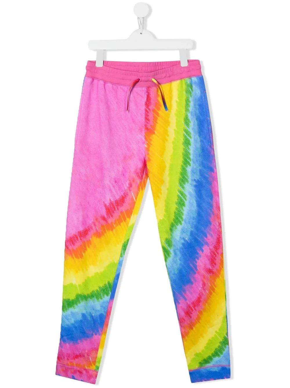 

Stella McCartney Kids pantalones Rainbow con cordones - Rosado