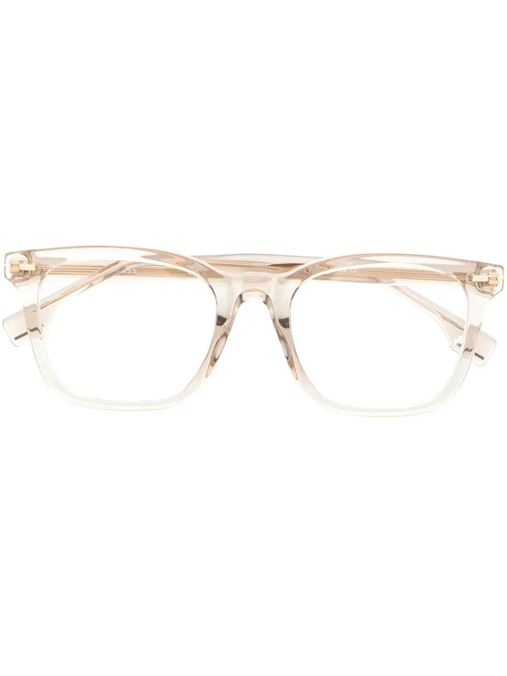 

BOSS clear-frame glasses - 10A BEIGE