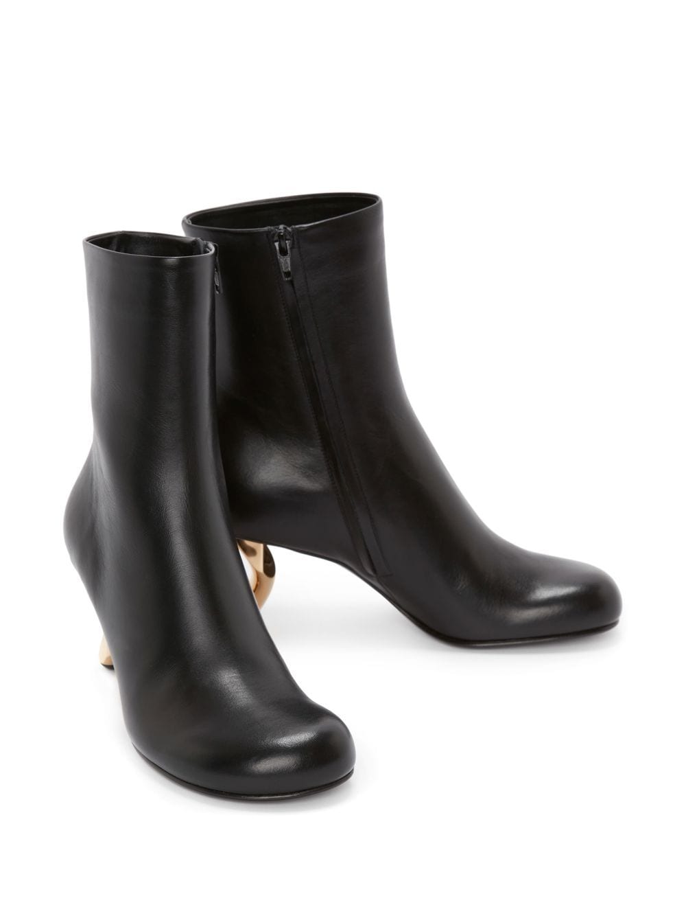 Image 2 of JW Anderson Chain mid-heel boots