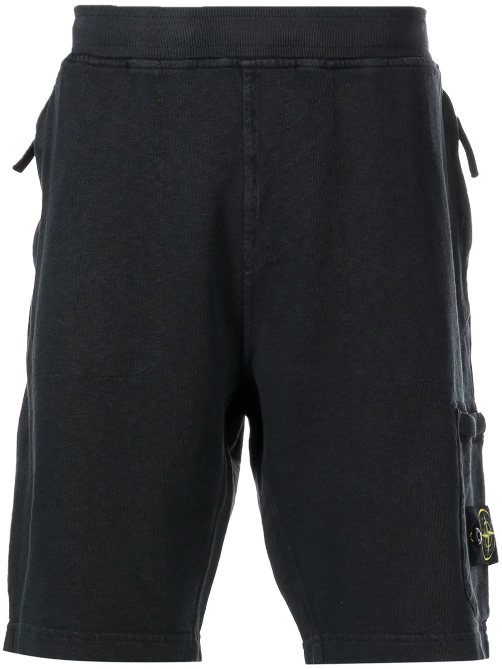 

Stone Island shorts de deportivos con parche Compass - Gris