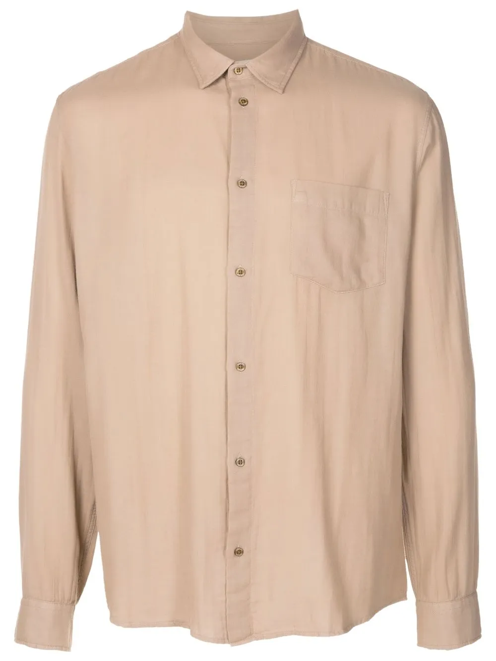 

Osklen cotton long-sleeve shirt - Brown