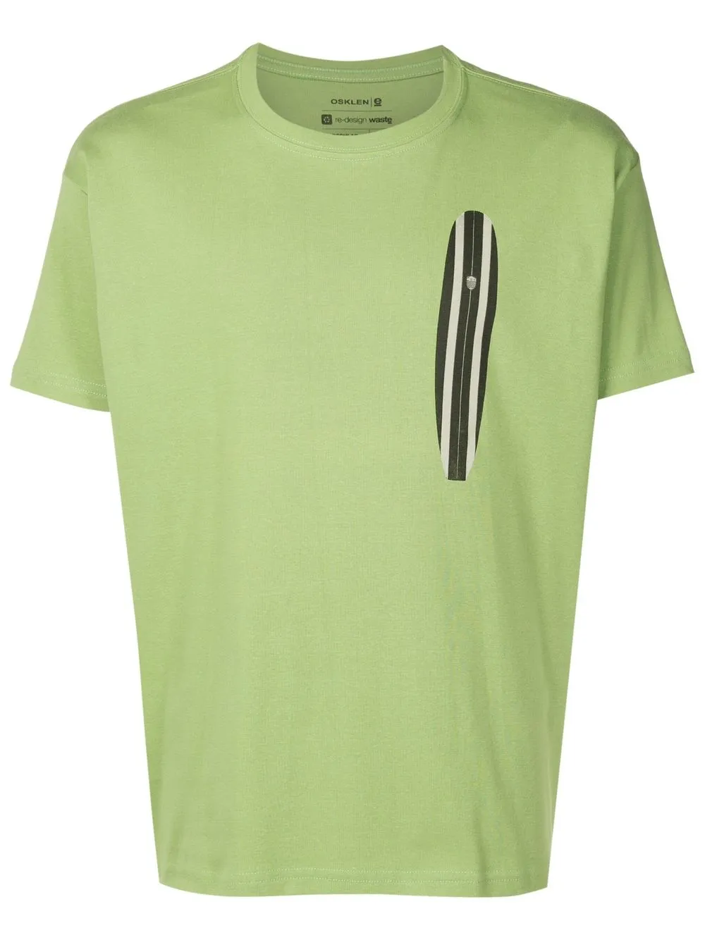 

Osklen playera con cuello redondo - Verde