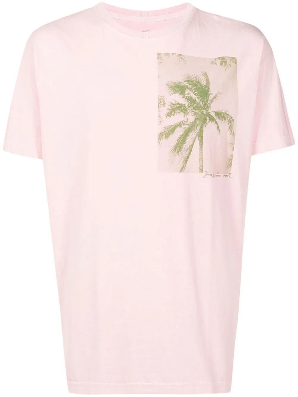 

Osklen palm tree print T-shirt - Pink