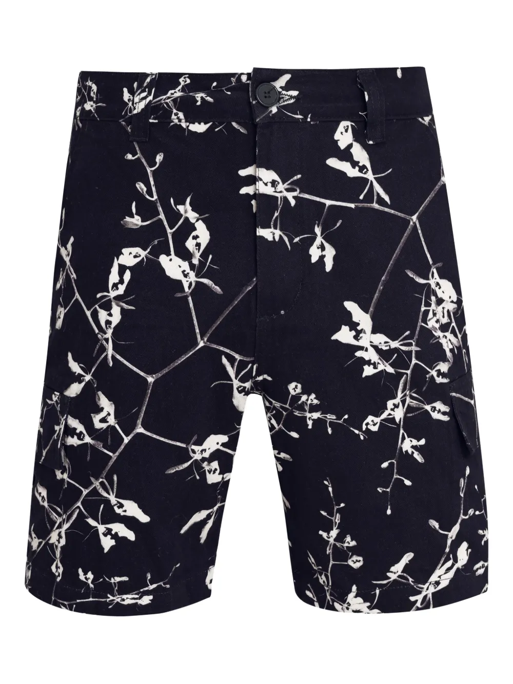 Osklen Short com estampa floral | Preto | Image 1