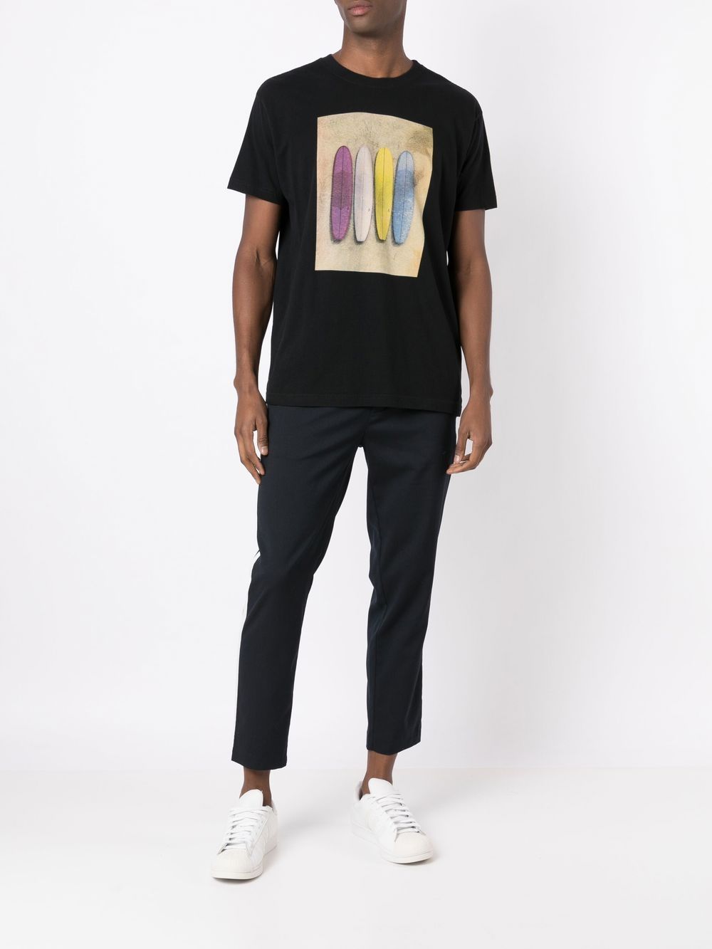 Osklen T-shirt met grafische print - Zwart