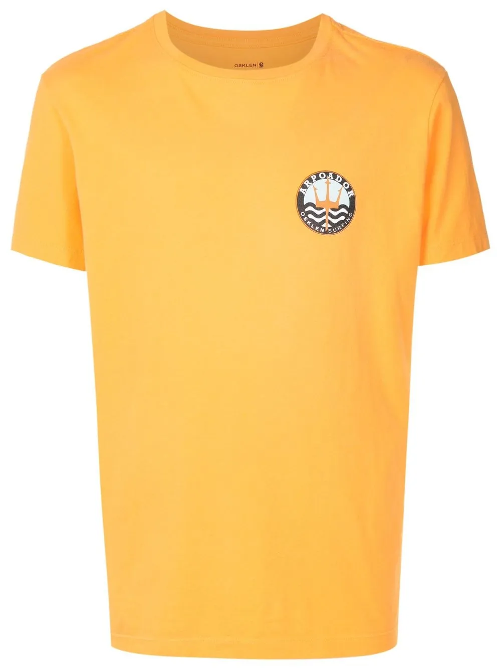 

Osklen playera con cuello redondo - Amarillo