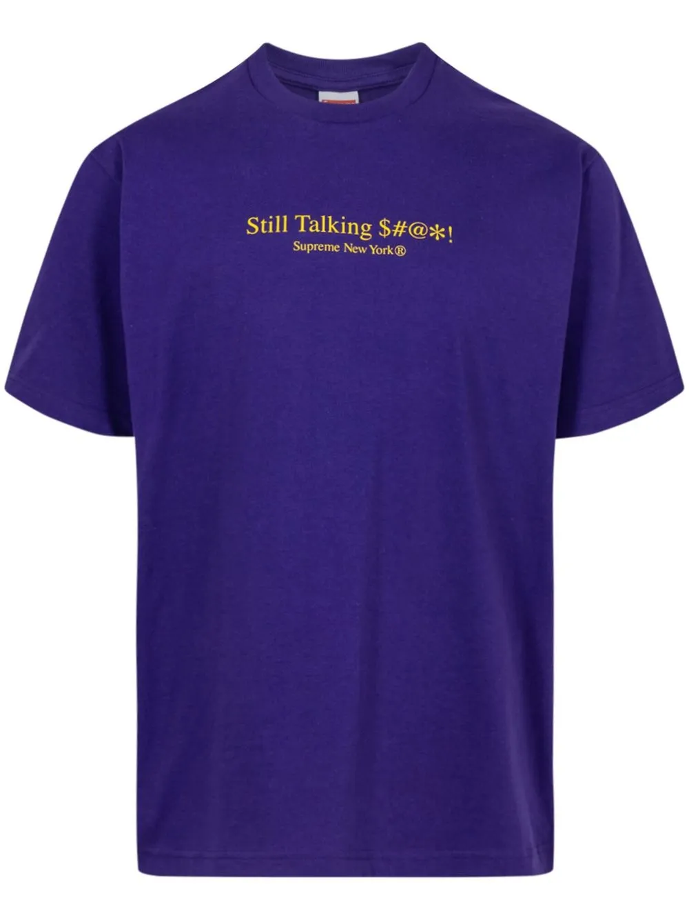 

Supreme playera Still Talking - Morado